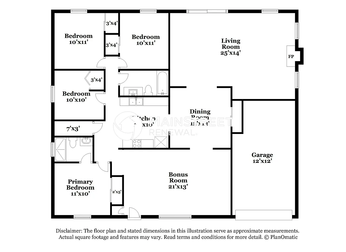 Floor Plan - 4714 N 49th Dr