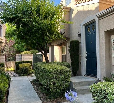 Entry way and front door