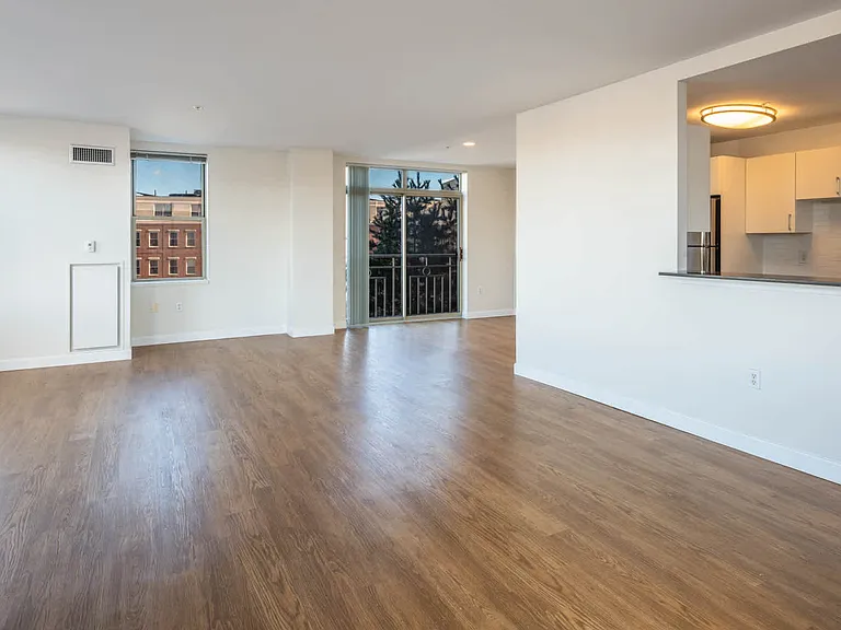Living Room with Juliet Balcony and Hard Surface Flooring