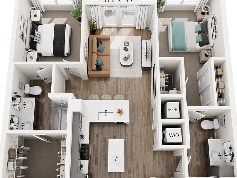 B4 floor plan The Hawkins