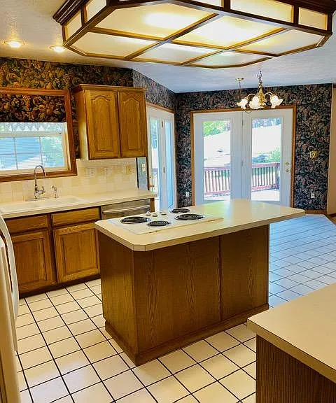 View of kitchen