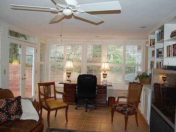 Family Room with Shutters