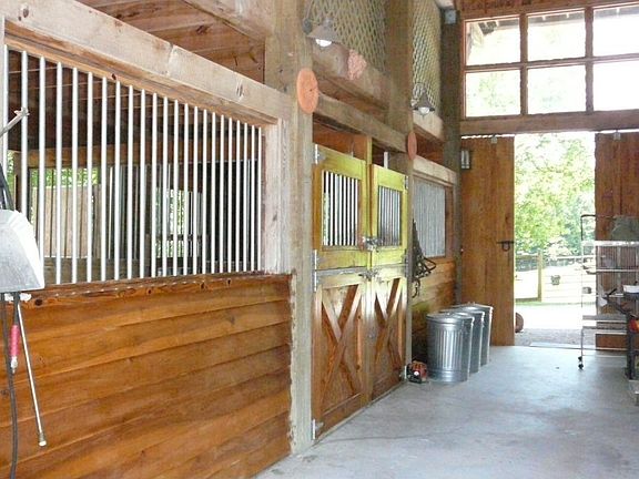 Solid Oak Plank Stalls