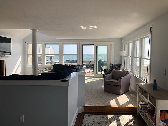 Water view from every window