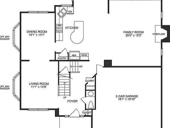 Reversed Floor Plan