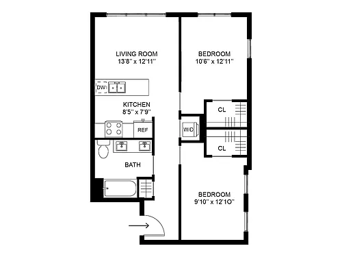 Floor plan Millway