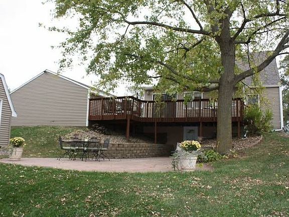 patio & deck in the back