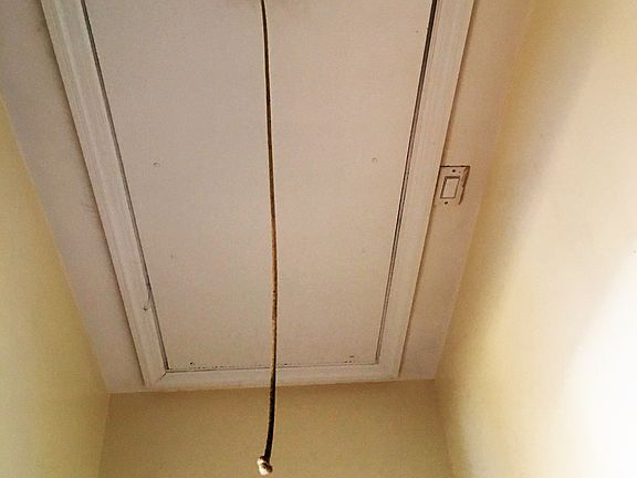 Attic access for storage