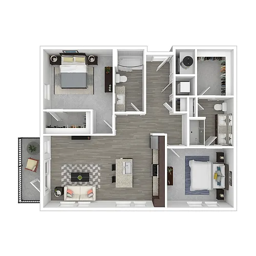 Floor plan Hickory