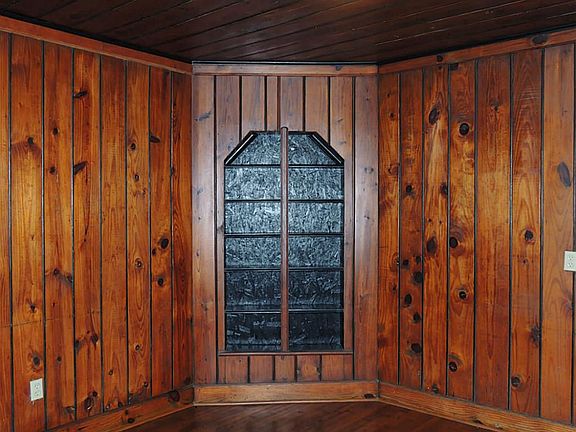 Complete with a built-in bookcase!