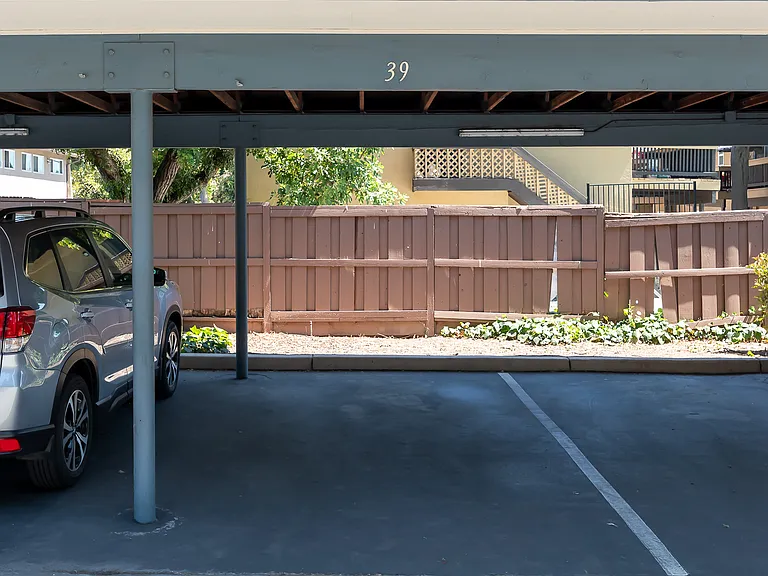 Assigned parking space