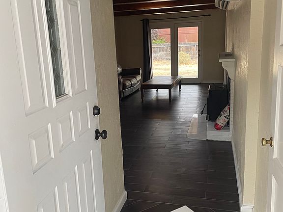 Entering, into living room