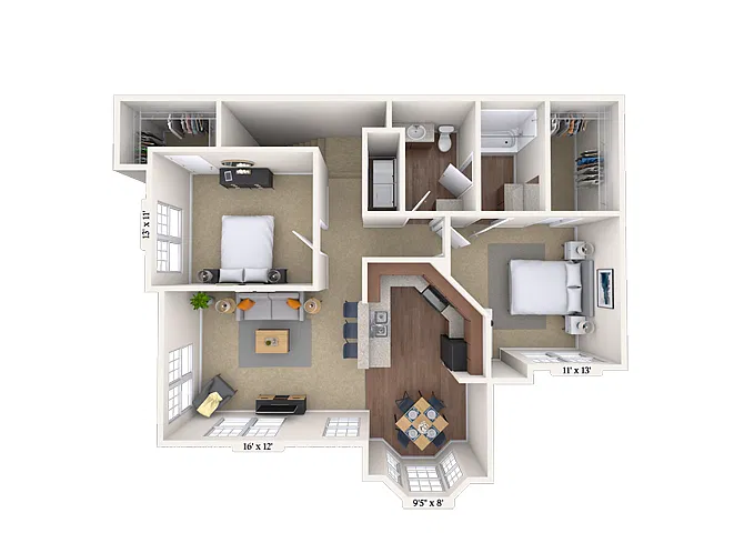 Floor plan Serrano