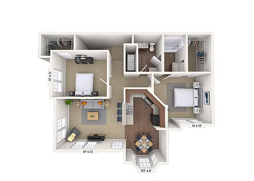 Floor plan Serrano