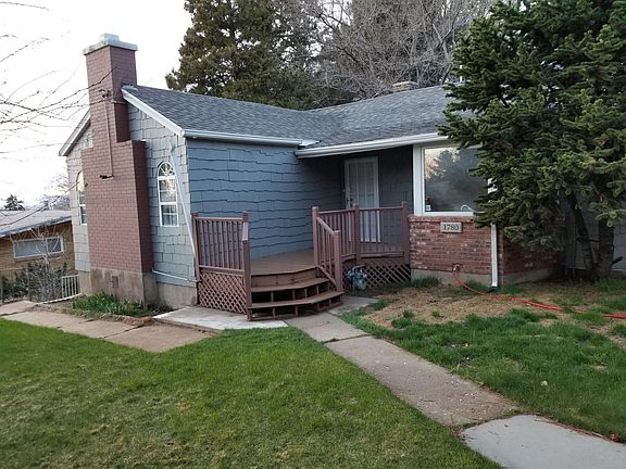 Front East facing deck