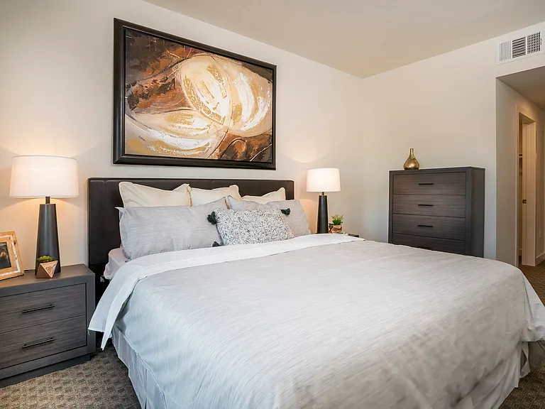 The Harrington furnished bedroom