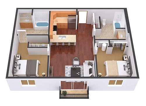 Floor plan C