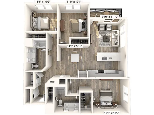 Floor plan CM05-1406sf