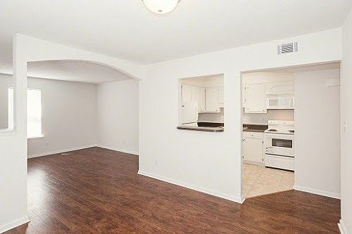 dining room and kitchen
