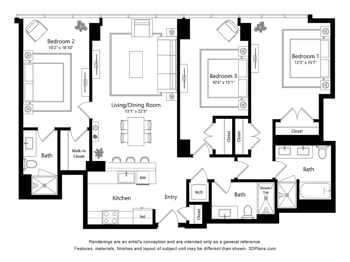 Floor plan Penthouse 03