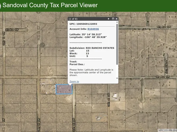 16 37th St SW, Rio Rancho, NM 87124