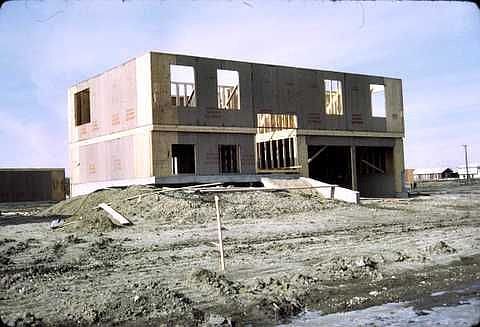 House Under Construction March 1969