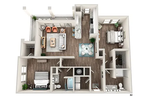 Floor plan B2