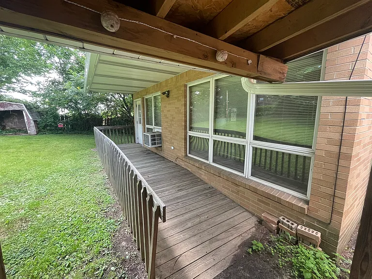 Accessible suite addition with ramp.
