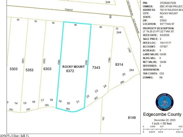 937 Tyan Street, Rocky Mount, NC 27801