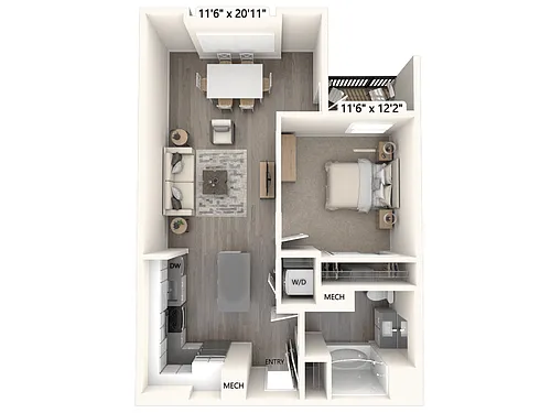 Floor plan A11U