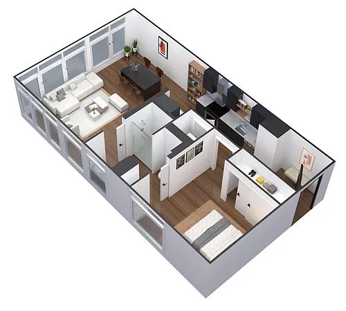 Floor plan Corduroy