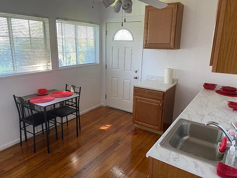private kitchen and dining room