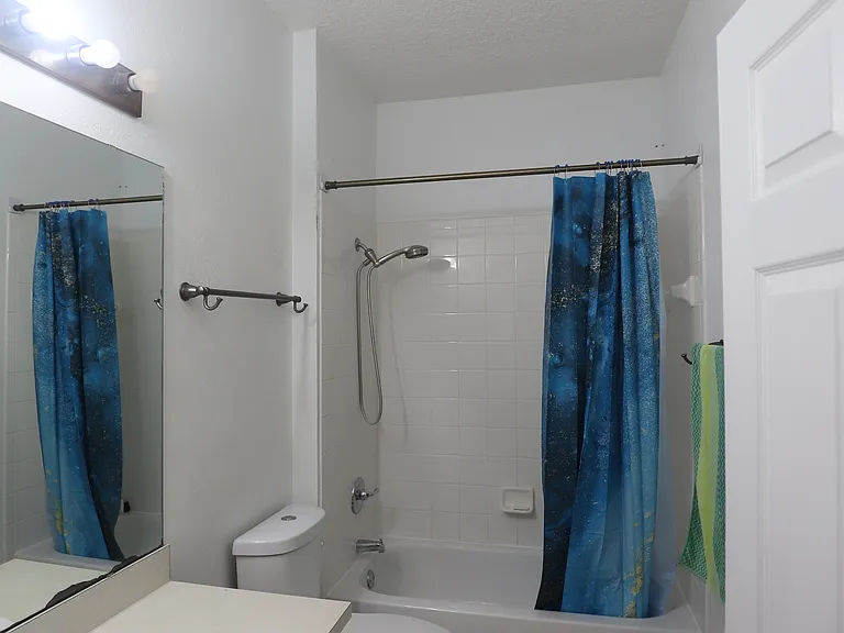 Bath #2, shared by bedroom 3 and 4