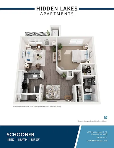 Floor plan The Schooner