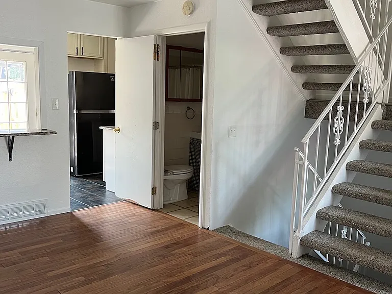 Main floor stairs.
