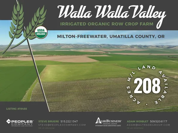 Elliott Rd, Milton Freewater, OR 97862