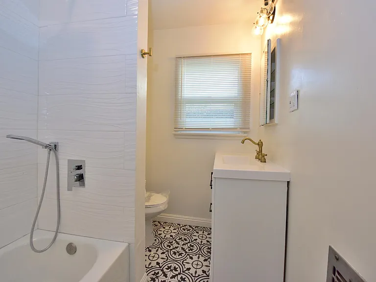 fully upgraded bathroom