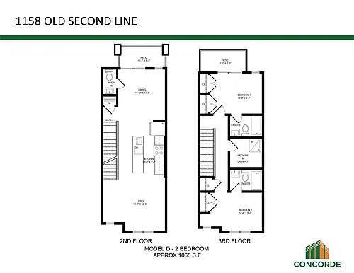 Floor plan Model D