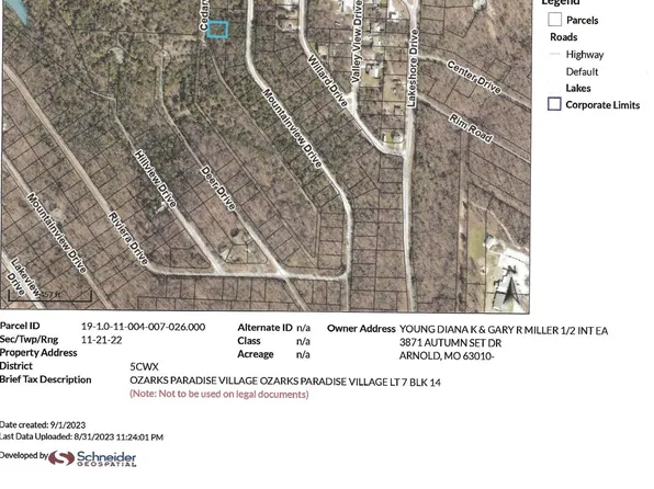 Lot 7 Cedar View Drive, Ridgedale, MO 65739