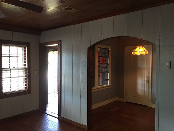 Living room and dining room