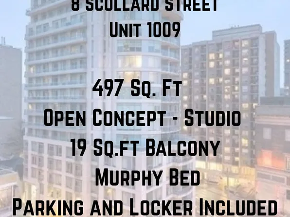 8 Scollard St #1009, Toronto, ON M5R 1M2