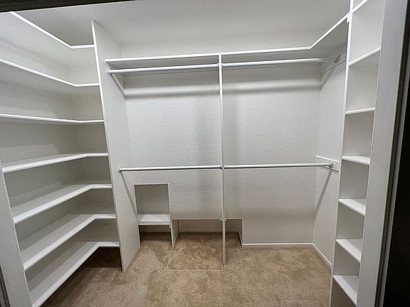 Master bedroom closet