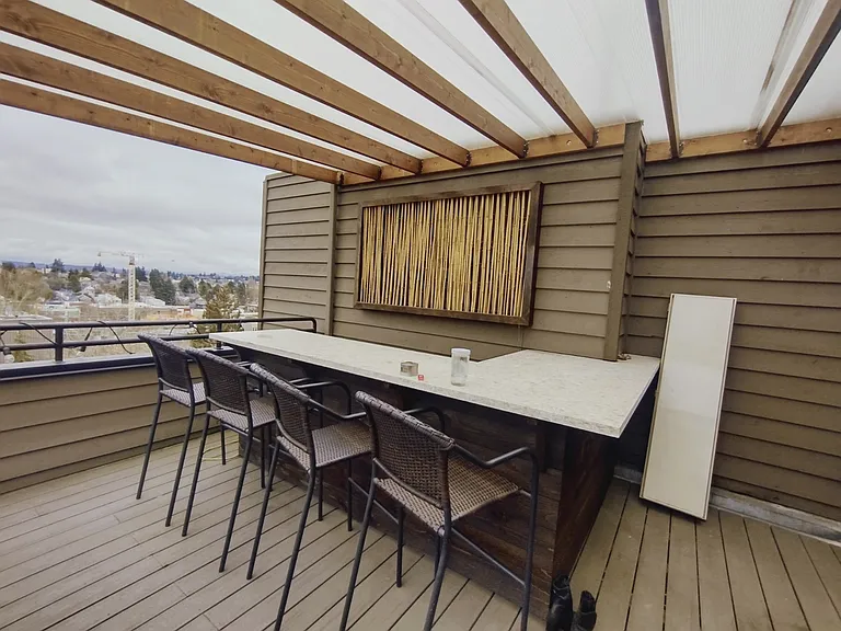Covered Private Balcony