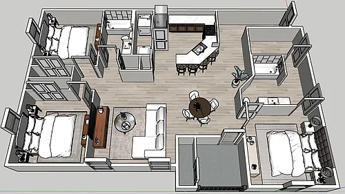 Floor plan Poseidon