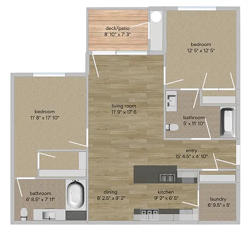 Floor plan Ellsworth 1st Floor