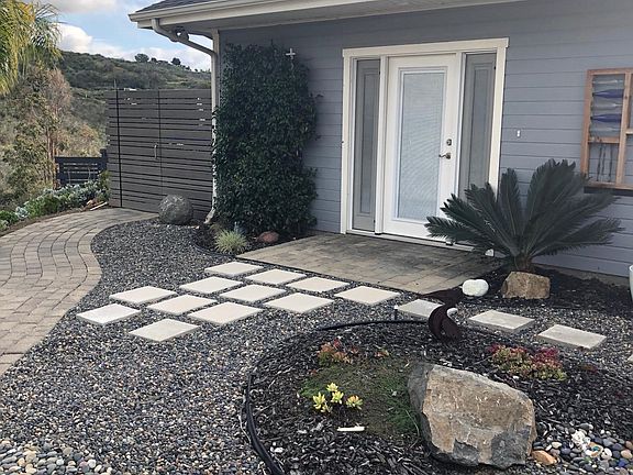 French door off 2nd Bedroom private entrance