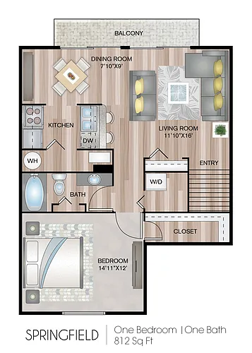 Floor plan SPRINGFIELD