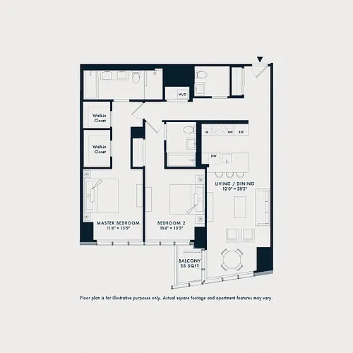 Floor plan Waterline 2: B3