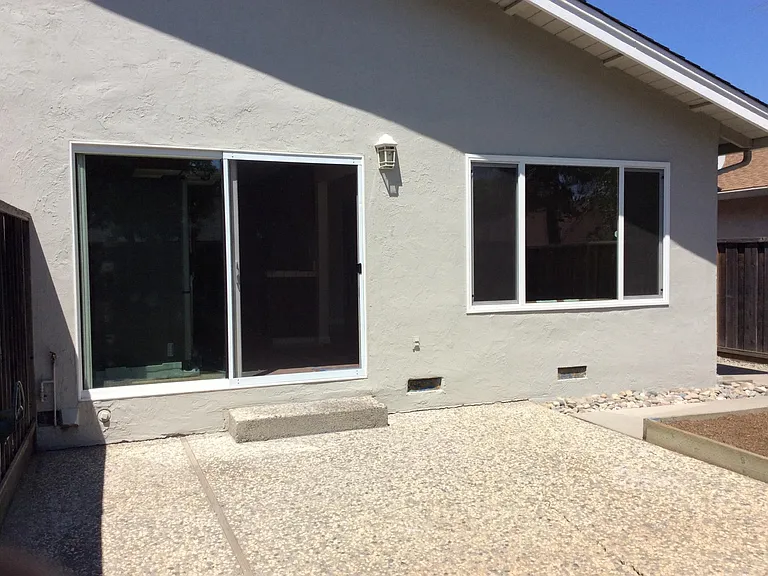 Back patio area.