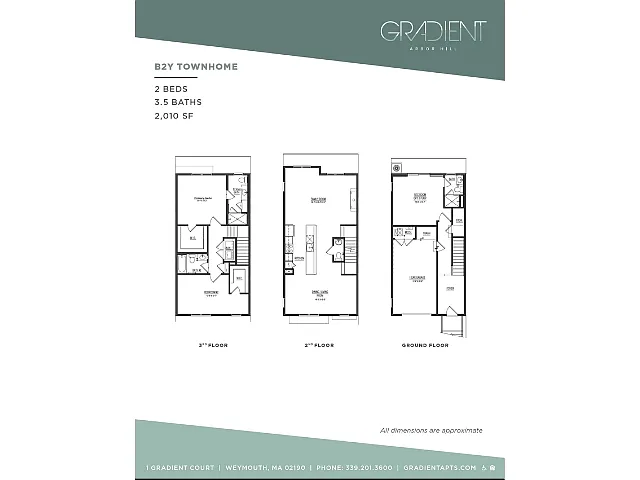 Floor plan B2Y - Townhome